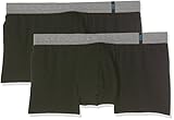 Schiesser Herren Boxershorts 95/5 Shorts, 2er Pack, Schwarz (Schwarz 000), L (Herstellergröße: 6)