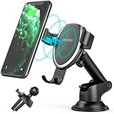 7.5W/10W Wireless Charger Auto,CHOETECH Qi Auto Handyhalterung Lüftung Kfz Induktive Ladestation Schnellladegerät für iPhone 12/12 Pro/SE 2020/11/11Pro/XR/XS,Galaxy Note 20/10/9/S20/S10/S9,Huawei
