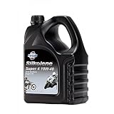 Motoröl teilsynthetisch SILKOLENE SUPER 4 10W-40, Motorrad Motorenöl 4Ltr. Kanister