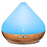 TaoTronics Aroma Diffuser 300ml Ultraschall Luftbefeuchter Diffusor BPA-Free Aromatherapie Düfte Humidifier für ätherische öle Raumbefeuchter Duftlampen Feuchtigkeitsabgabe für Raum,Büro,Yoga,Spa,usw
