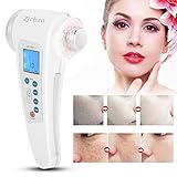 4 in1 Ultraschallgerät Schönheitsgerät mit ION 1 MHz + 3 MHz für Körper und Gesicht Hautverjüngung Hautreinigen Anti Falten Anti Aging Kosmetisches Ultraschallgerät Faltenentferner Gesichtsmassage
