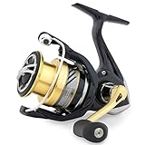 Shimano Nasci C3000 FB, Spinning Angelrolle mit Frontbremse, NASC3000FB