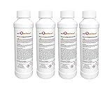 Saunaaufguss Set 4 x 250 ml von well2wellness® gratis 10g Mentholkristalle - freie Wahl aus über 200 Saunadüften