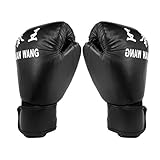 Tree-on-Life Red & Black Adult Boxhandschuhe Professionelle Sandsackhandschuhe Kickboxhandschuhe Faustkampf Männer Frauen Training Kampfwerkzeug