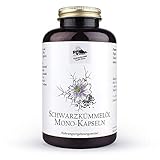 KRÄUTERHANDEL SANKT ANTON® - Schwarzkümmelöl Kapseln - Hochdosiert - Vitamin E - Deutsche Premium Qualität (400 Kapseln)