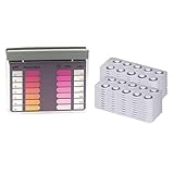 POWERHAUS24 Wassertester für Chlor und pH Wert mit 200 Reagenztabletten je 100 x Chlor DPD1 und 100 x pH Phenol Red