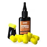 GEWO Erwachsene HydroTec, lösungsmittelfreier Kleber auf Wasserbasis (ITTF-zugelassen) Tischtennis, Weiß, 37ml