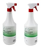 Hygiene VOS Profi Cleaner Spezialkonzentrat 2 x 1 Liter Sprühflasche Allzweckreiniger für Haushalt Wohnwagen Wohnmobil Caravan Boot und Yacht