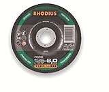 Rhodius Schruppscheibe TopLine RS 66 125 x 7,0 x 22,23 für Stein Schleifscheibe