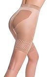 TESPOL figurformendes Damen Mieder-Höschen, Made in Italy, Natur-Panty-stark, Gr. S (36)