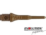 Original Evolution Evo Softdart Spitzen, Gewinde: 2BA, 100 Stück, Farbe: Gold