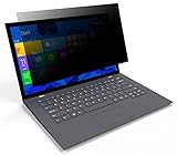 Targus 4Vu Blickschutzfilter für 11,6 Zoll Breitbildformat (16,9 Verhältnis) Laptop Computer, Landschaft/Hochformat, Blaulichtfilter zum Schutz der Augen (ASF116W9USZ)