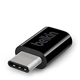 Belkin Adapter Micro-USB-Buchse (auf USB-C-Stecker) schwarz
