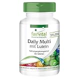 Daily Multi mit Lutein - HOCHDOSIERT - 365 Tabletten - Multivitamin und Multimineral