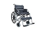 POLIRONESHOP THIRA Rollstuhl faltbar transportrollstuhl Bariatrischer XXL