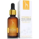 Vitamin C Serum HOCHDOSIERT - 20% Vitamin C Anti-Aging Formel mit Hyaluronsäure und Rhabarberextrakt - VEGAN - 30ml MADE IN GERMANY - intensive Gesichtspflege, wirksam gegen Falten