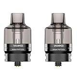 Voopoo PnP Pod Tank 4,5 ml, Verdampfer für e-Zigarette, inkl. 2 Coils, schwarz