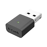 D-Link DWA-131 WLAN Nano USB-Stick(bis 300 Mbit/s, WPA/WPA2, WPA3 ab Windows 10/OS X 10.14/Linux 4.17, unterstützt Windows 10/8.1/8/7/Vista/XP, Mac OS 10.9 bis 10.14 und Linux Kernel 2.6.18 bis 4.17)