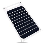 Decdeal 6W 5V Solarpanel mit USB Port Wasserdicht Geeignet für Alle Arten Von Mobiltelefonen und Digitalen Geräten