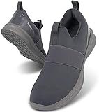 Damyuan Herren Laufschuhe Sneakers Straßenlaufschuhe Running Tennis Hiking Fitness Outdoor Fitness Hiking Crossfit Trekking Sport Gym Jogging Walking Schuhe Grau 43 EU