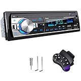 Autoradio Bluetooth, CENXINY Autoradio mit Bluetooth Freisprecheinrichtung, FM/RDS Bluetooth 5.0 Autoradio mit Atenna Adapter, 2 USB/AUX/TF Karte Unterstützen