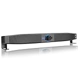 Docooler Smalody Soundbar USB Powered Lautsprecher Heimkino 5W Stereo Subwoofer w/Mikrofon Kopfhörer Jack Unterstützung LINE IN Musik Spielen für TV-Desktop-Computer