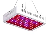 Roleadro LED Pflanzenlampe 1000W Pflanzenlicht Vollspektrum LED Grow Light mit IR UV Licht für Gewächshaus Pflanzen Gemüse und Blüte