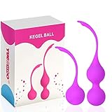 Beckenbodentraining Kugeln Medizinisches Silikon Beckenbodentrainer Kegel Balls Zur Blasenkontrolle Und Training -Violett