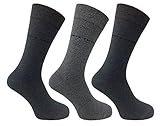 Pierre Cardin Herren Socken, atmungsaktiv, weiches Gefühl, Wadensport, Outdoor-Aktivitäten, 3er-Pack, mit gepolsterter Sohle, verstärkter Ferse und Zehenbereich, Größe 40-45 Gr. 40-45, grau
