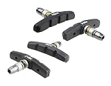 4x POINT V-Brake Bremsschuhe Bremsbeläge Bremsgummis 70mm symetrisch A221