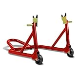 ConStands - Motorrad Montageständer für Honda CBR 900/1000 RR Fireblade/CBR 600 RR/VTR 1000 SP-1 / SP-2 Hinten Standard Racing Basis Rot
