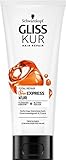 Schwarzkopf Gliss Kur Total Repair 1- Minute Intensiv-Haarkur, 1er Pack (1 x 200ml)