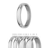 Treuheld® | Ring aus Edelstahl | Silber | Ringgröße 58 | Breite 5mm | Damen & Herren | glänzend | Freundschaftsring Verlobungsring Ehering