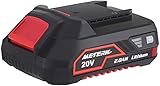 Meterk Li-Ion Slidepack Akku (20V 2,0Ah, passend für alle Meterk 20V-Gartengeräte)