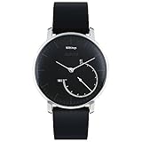 Withings Activité Steel - Smartwatch mit Aktivitäts- und Schlaftracker - Mineraglas & Edelstahl - Black