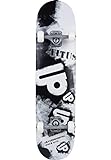 TITUS Skateboards-Complete Spraystencil Black, 8, Komplett Board, 7 Schichten Ahornholz, bereits fertig montiert, Skateboard für Jugendliche, Erwachsene, Anfänger, Profis, Mädchen und Junge