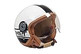 Römer Helmets Römer Jethelm Fight Weiß/Schwarz Glänzend, Weiß, Größe M