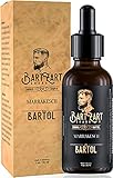 BartZart 30ml Bartöl mit Arganöl für gesundes Bartwachstum I Bart Öl mit Zedernholz Duft I Premium Bartpflege für Männer mit Vollbart I Beard Oil Wood