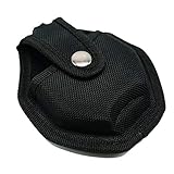 Uzi CUFFCASE Nylon verstärkte Handschellentasche Tasche mit Metalltaschenclip und Schlüsselhalter, Taktische Polizeiausrüstung, Handschellen, Holster, schwarz