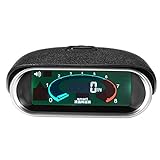 TOOGOO Auto Universal 50-9999 RPM Drehzahlmesser LCD Digital Anzeige Motor Drehzahlmesser Boot LKW LCD Bildschirm Drehzahlmesser