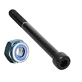 F26 Fantic26 M8 Stunt-Scooter Achse 12.9 Industrie Innensechskant + M8 selbstsichernde Mutter (120)