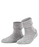 FALKE Damen Cosyshoe W HP Hausschuh-Socken, Blickdicht, Grau (Light Grey 3400), 39-40
