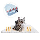 PiuPet® Premium Selbstheizende Decke für Katzen & Hunde, Größe: 60x45cm, Innovative & Umweltfreundliche Wärmematte, Katzendecke