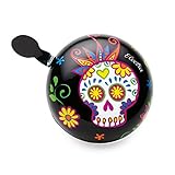 Electra Bicycle Electra Fahrradklingel Ding Dong Sugar Skulls, Schwarz, 328703E