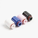 DIY-24H - Driptip 510 Anschluss für Verdampfer Atomizer aus Keramik, Drip Tip Mundstück (Rosa)