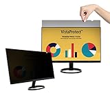 VistaProtect – Premium Blickschutzfilter & Anti-Blaulichtfilter, Privacy Filter Anti Blue Light Blickschutzfolie für Computermonitore (21.5' Zoll)