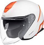 Schuberth M1 Pro Strike Jethelm Weiß/Orange M (57)