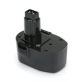 POWERGIANT A9262 Akku 14,4V 3000mAH NI-MH Ersatz Akku für Black & Decker A9267 A9276 A9527 PS3625 PS3650K PS3650FA CD14CA CD14CAB CD14CB CD14CBK CD14CBKT