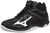 Mizuno Basketballschuhe Unisex-Erwachsene, Schwarz (Black/White/Ebony), 50 EU