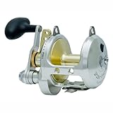Fin-Nor Marquesa 2 Speed MA40II Multirolle, Angelrolle zum Meeresangeln, Rolle zum Hochseefischen, Wallerrolle, Welsrolle